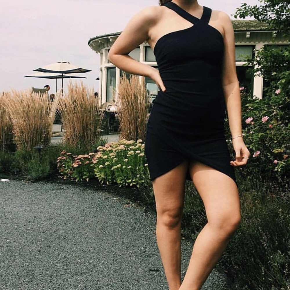 Likely NYC black glenchester dress EUC